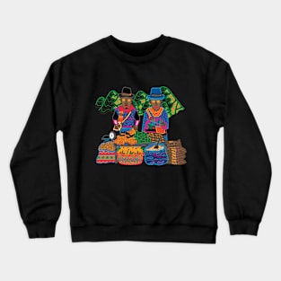 SILVIA MARKET GUAMBIANO SOUTH AMERICA COLOMBIA - full colour Crewneck Sweatshirt